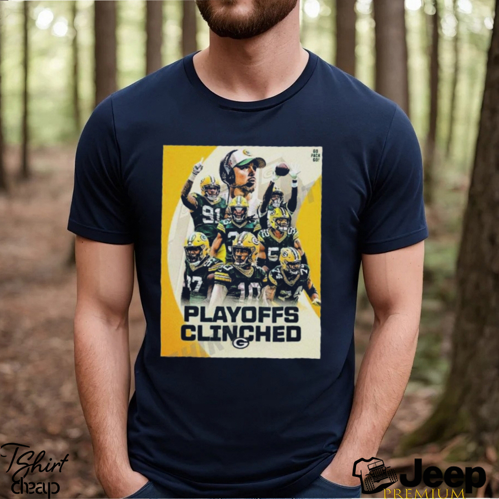 Congrats Green Bay Packers Playoffs Clinched 2024 T Shirt - teejeep