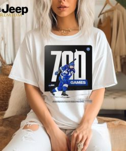 Congrats Nikita Kucherov 700 Game All In Bolts Blue Shirt