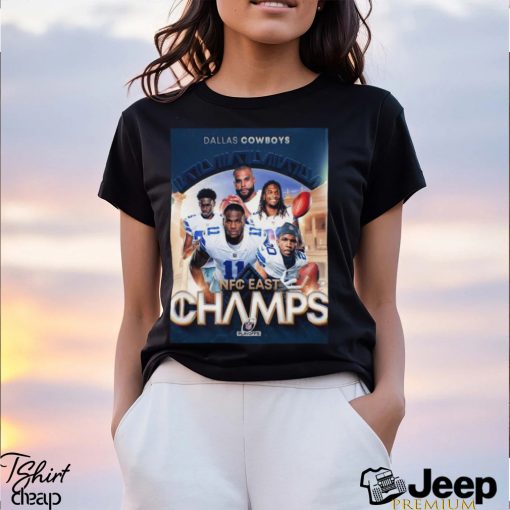 Congrats To Dallas Cowboys Are NFC East Champions NFL Playoffs Season 2023 Home Decor Poster Shirt