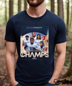 Congrats To Dallas Cowboys Are NFC East Champions NFL Playoffs Season 2023 Poster Unisex T Shirt
