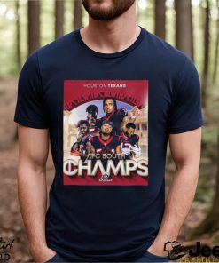 Congrats To Houston Texans Are The AFC South Champions NFL Playoffs Seasons 2023 Poster Classic T Shirt