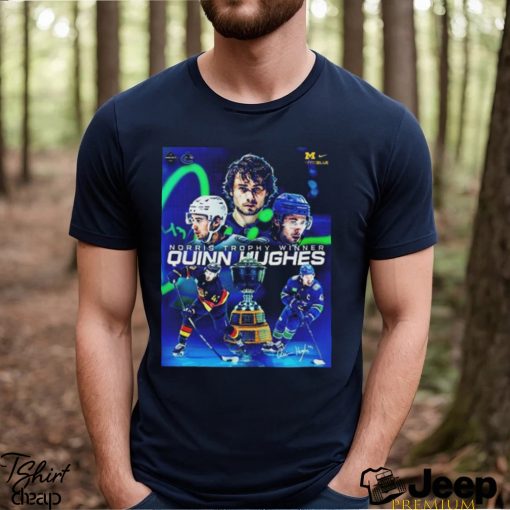 Congrats to quinn hughes has been winning the norris trophy champions 2024 shirt