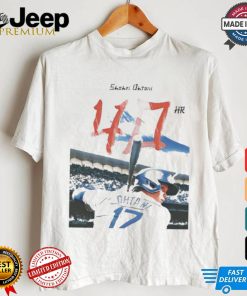 Congrats to shohei ohtani los angeles dodgers the 6th player in mlb 2024 history to reach the 40 40 club shirt