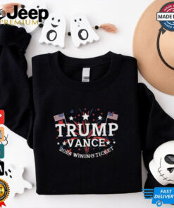 Congratulation Trump Vance 2024 Wining Ticket Shirt