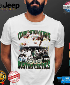 Congratulations Boston Celtics 18th Ring Champions shirt