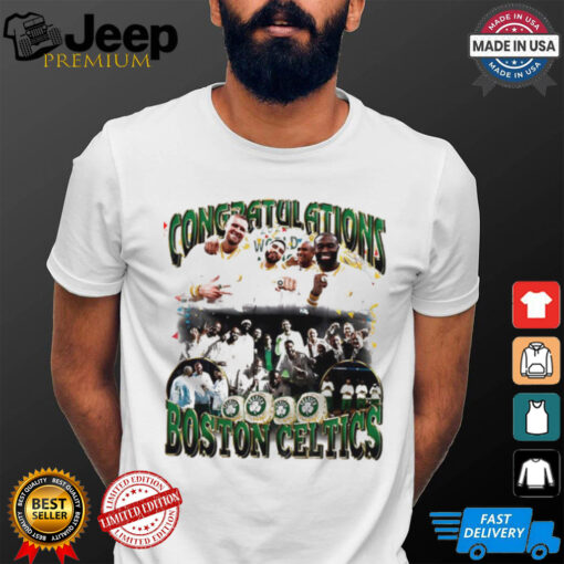 Congratulations Boston Celtics 18th Ring Champions shirt