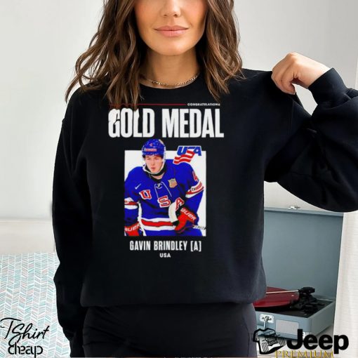 Congratulations Gold Medal Usa Gavin Brindley shirt