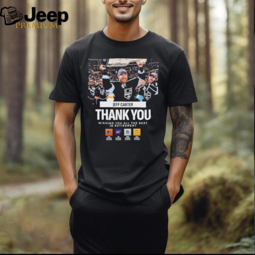 Congratulations On A Fabulous Career Jeff Carter Wishing You All The Best In Retirement Unisex T Shirt