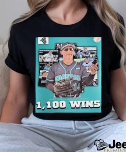 Congratulations To Coach Gary Gilmore Has Reached 1100 Career Wins At Coastal Carolina Shirt