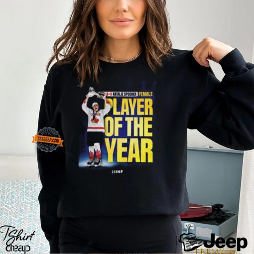 Congratulations To Natalie Spooner PWHL MVP And IIHF Female Player Of The Year Unisex T Shirt