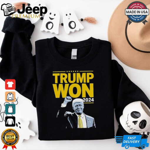 Congratulations Trump President Trump Won 2024 Shirt