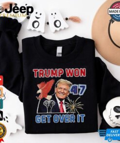 Congratulations Trump Won Get Over It 2024 Shirt