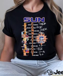 Connecticut Sun Women’s Basketball Greatest Players Signatures T Shirt