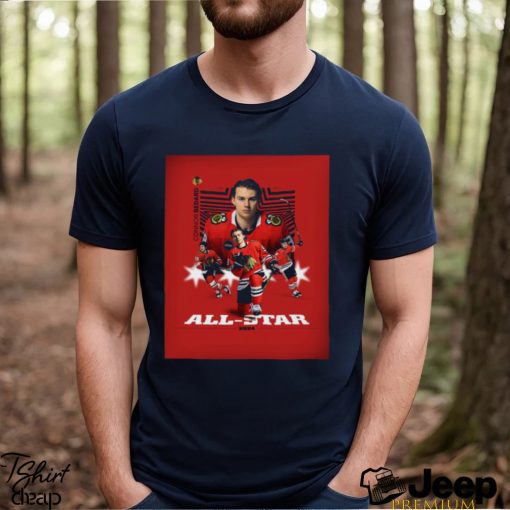 Connor Bedard 2024 player in NHL All Star Game Shirt