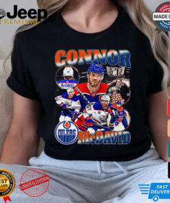 Connor McDavid Retro Collage T Shirt