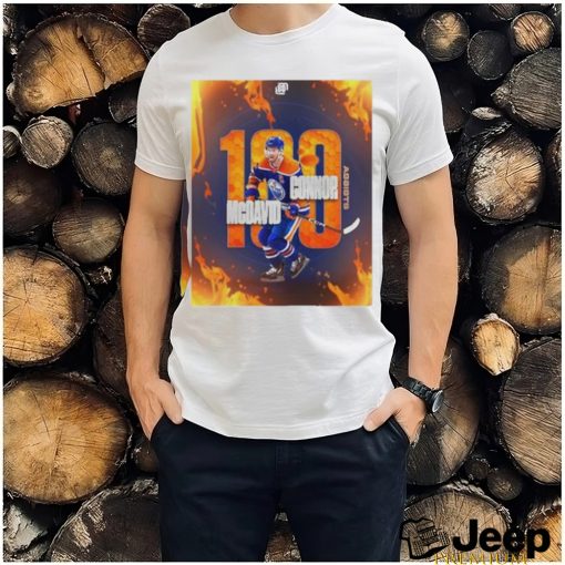 Connor Mcdavid 100 Assists T shirt