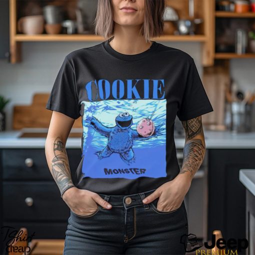 Cookie Monster Never Cookie shirt