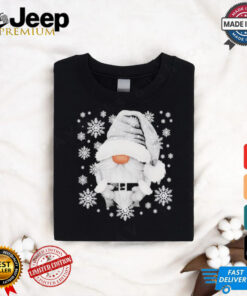 Cool Grey Santa Gnomie For Gothic And Emo With Winter Gnome Shirt