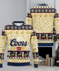 Coors Banquet Christmas Ugly Sweater