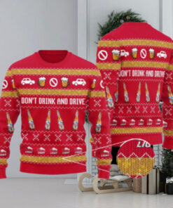 Coors Light Don’t Drink And Drive Red Ugly Sweater