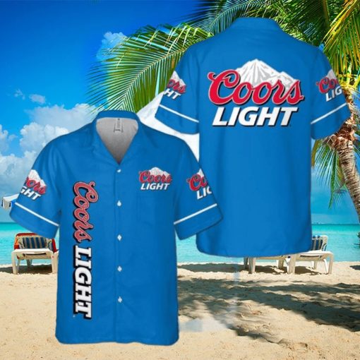 Coors Light Hawaiian Shirt Best Gift For Beer Lover