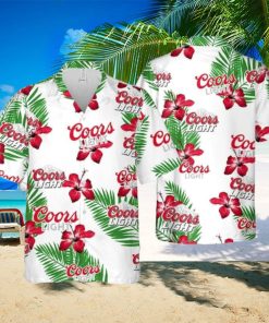 Coors Light Hawaiian Shirt Gift For Beach Trip