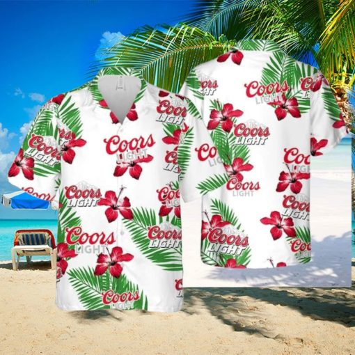 Coors Light Hawaiian Shirt Gift For Beach Trip