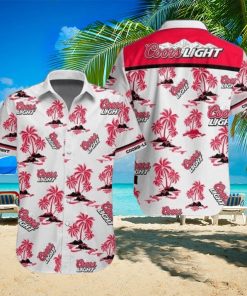 Coors Light Hawaiian Shirt Tropical Islands Gift For Beach Lover