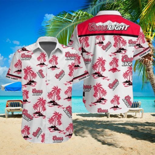 Coors Light Hawaiian Shirt Tropical Islands Gift For Beach Lover