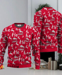 Coors Light Ho Ho Ho Christmas Sweater