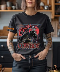 Coors Western Cowboy T Shirt