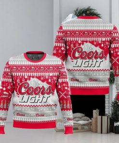 Coors light ugly sweater