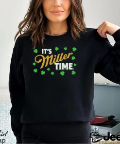 Coors mad engine it’s miller time st. paddy’s day graphic 2024 shirt