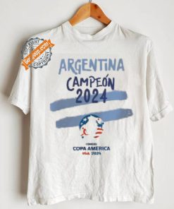 Copa America 2024 Argentina Campeon Shirt Copa America 2024 Argentina Champions Shirt Argentina Copa America 2024 Shirt