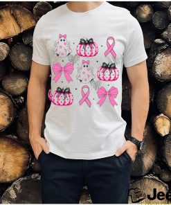 Coquette Pumpkin Breast Cancer shirt