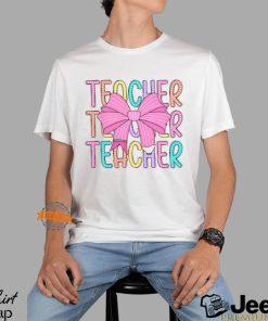 Coquette Teacher Back To School Shirt