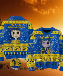 Coraline Be Careful What You Wish For Sweater