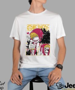 Corazon t shirt one piece anime manga graphic tee t shirt