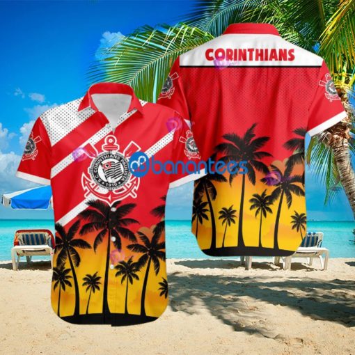 Corinthians FC 3D Printing Coconut Beach Hawaiian Shirt