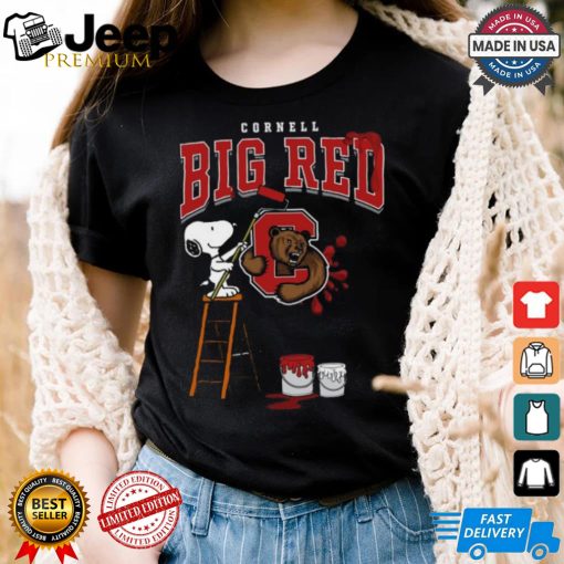 Cornell Big Red Snoopy Painting Shirt