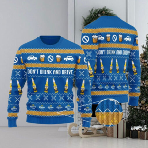 Corona Don’t Drink And Drive Ugly Blue Sweater