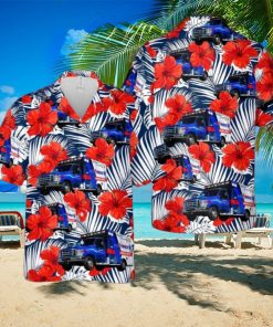 Corozal, Puerto Rico, Nevarez Ambulance Hawaiian Shirt Summer Holiday Gift