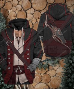 Cosplay Assassin's Creed IV 4 Black Flag Connor Kenway T Shirts Hoodies Apparel