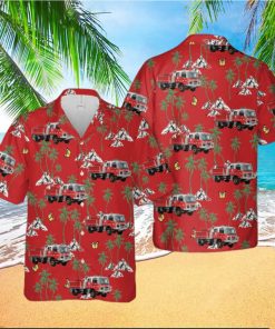 Country Fire Authority (CFA) Tanker Hawaiian Shirt