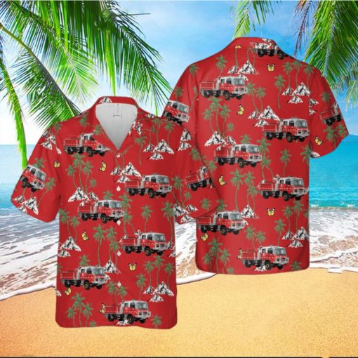 Country Fire Authority (CFA) Tanker Hawaiian Shirt