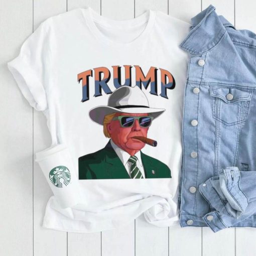 Cowboy Donald Daddy Make America Great Shirt