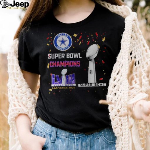 Cowboys Super Bowl Champions LVIII Las Vegas 2024 Shirt