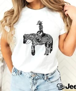 Cowgirl On Horse Mandala Horse Mandala Girl shirt