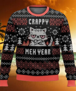 Crappy Meh Year Ugly Christmas Sweater