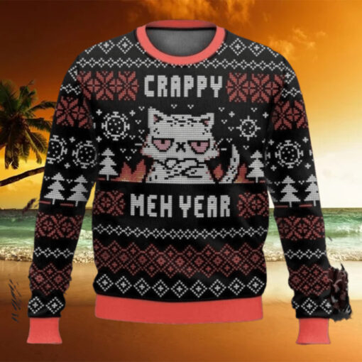 Crappy Meh Year Ugly Christmas Sweater